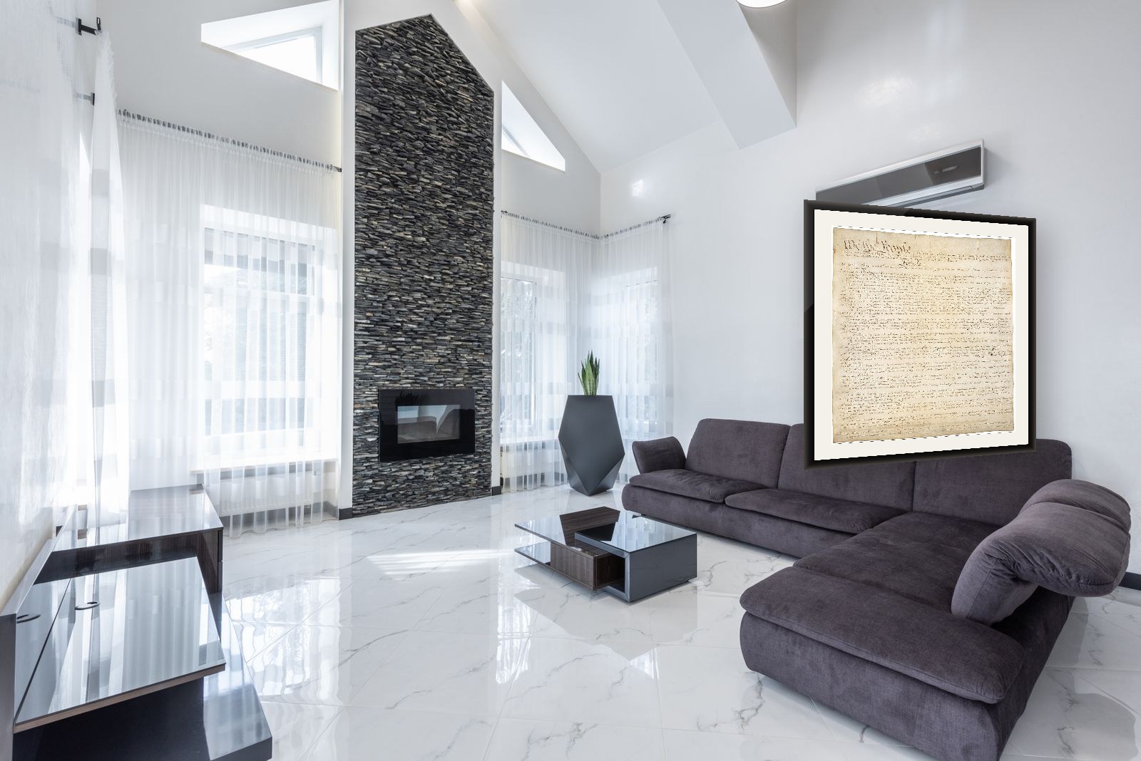 At home in considered rooms